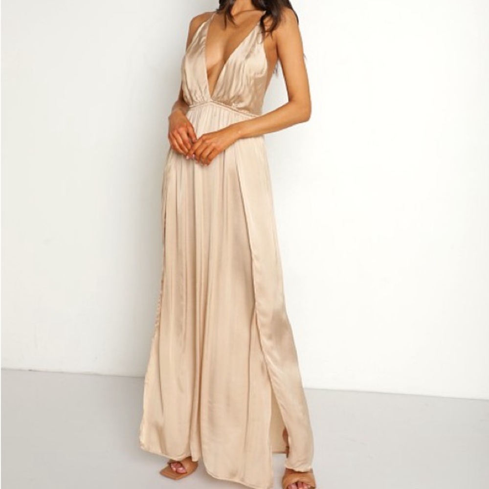 Indah River Maxi Dress in Palomino